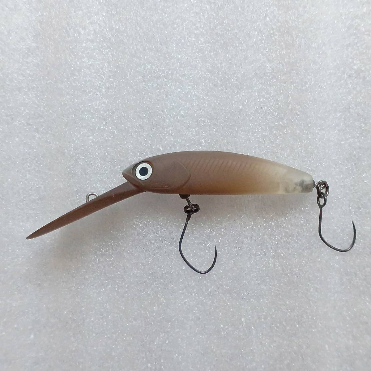 ハンクル K-Ⅱミノー 40F #グラデーションブラウン（伊藤雄大プロデュース）　HMKL K-2 Minnow　エリアトラウト 管理釣りルアー　泉和摩_画像1