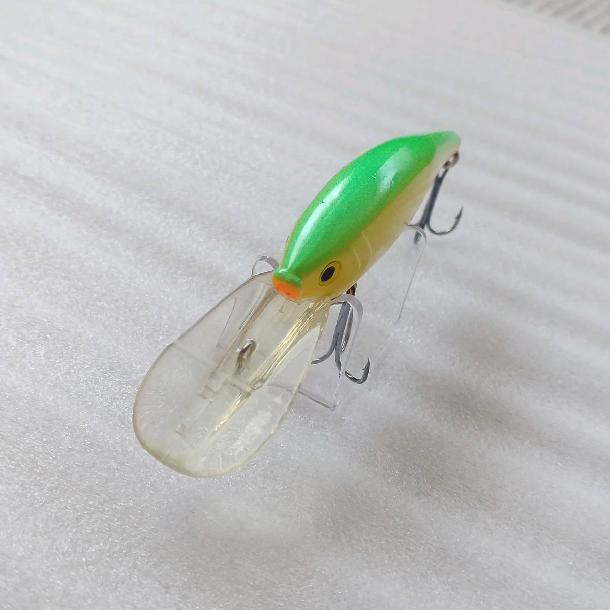 美品 シマノ スコーピオン ダイビングシャッド DS-75A #ライムチャート　SHIMANO Scorpion DIVING-SHAD　村田基_画像5