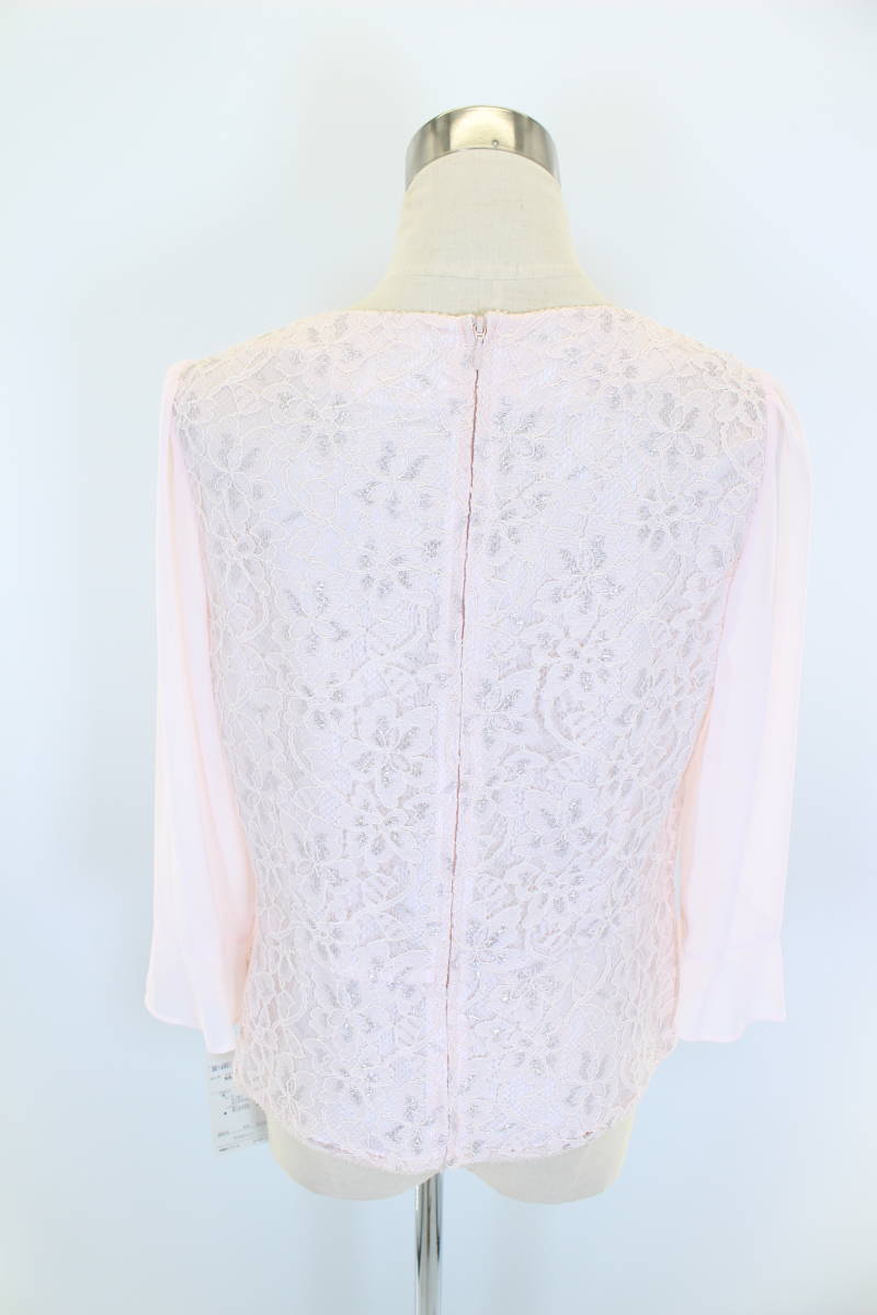  new goods 11 number translation have ② blouse race pink silver lame Tokyo sowa-ru color formal wedding 