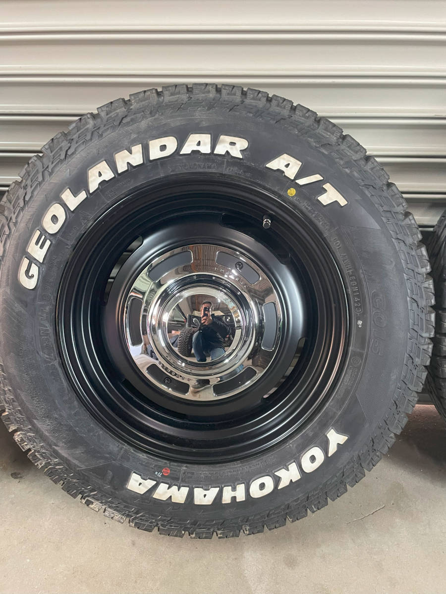 Motor Farm SONORAN マットブラック 16×5.5J/5H +20 ヨコハマ ジオランダー A/T G015 185/85R16_画像4