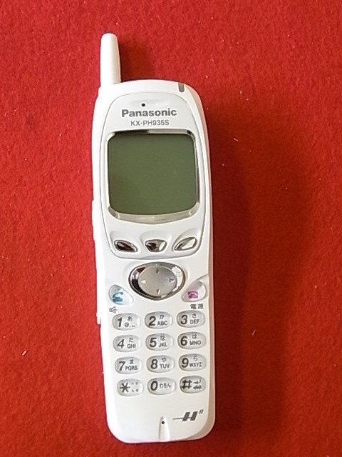 パナソニック携帯電話 KX-PH935S-W デッドストック_画像3