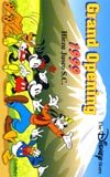テレカ テレホンカード ミッキーマウスDS Grand Opening1999 ひえずジャズコS.C DS001-0080_画像1