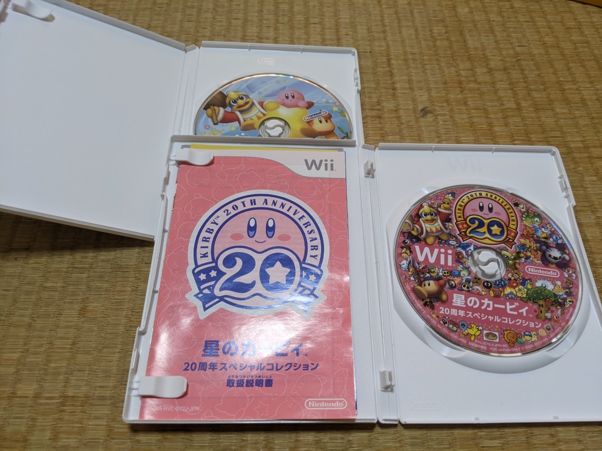 wii ソフト　星のカービィ　星のカービィ20周年スペシャルコレクション_画像2