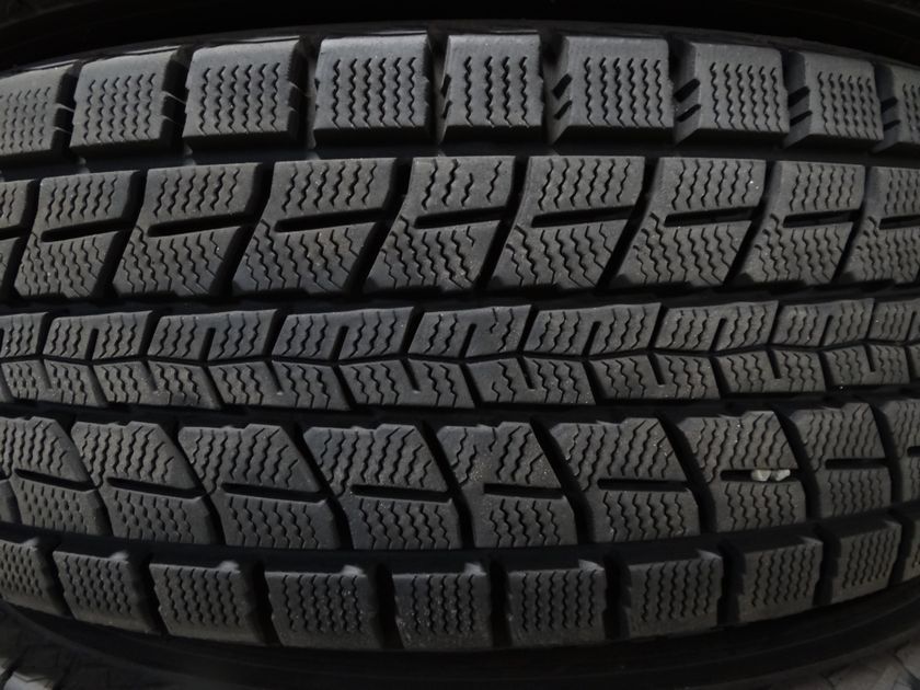 ★215/60R17 215 60 17 DUNLOP WINTER MAXX SJ8 13/14年製 ラストラーダ 17-6.5J 5/114.3 オフセット45 純正ナット対応 C-HR 中古品_画像6