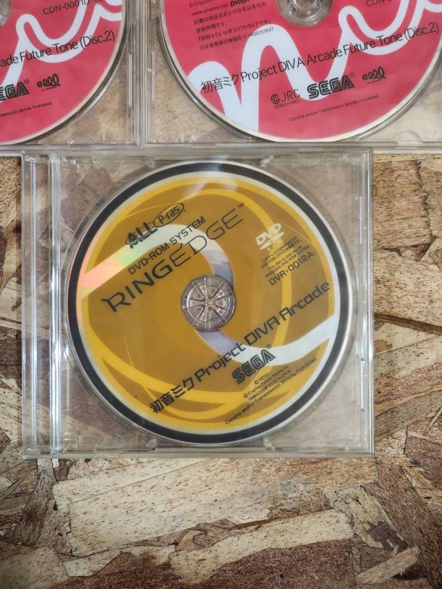 【セガ 音ゲー 初音ミクプロジェクトDIVA DVD ROM 21枚セット】 SEGA Music game Hatsune Miku Project DIVA DVD ROM (No.1605)_画像6