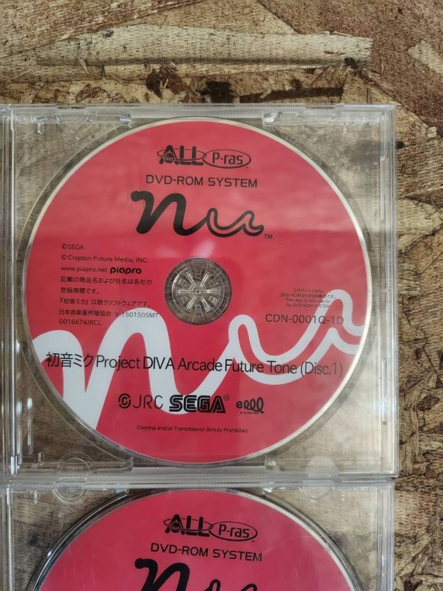 【セガ 音ゲー 初音ミクプロジェクトDIVA DVD ROM】 SEGA Music game Hatsune Miku Project DIVA DVD ROM (No.1634)_画像2