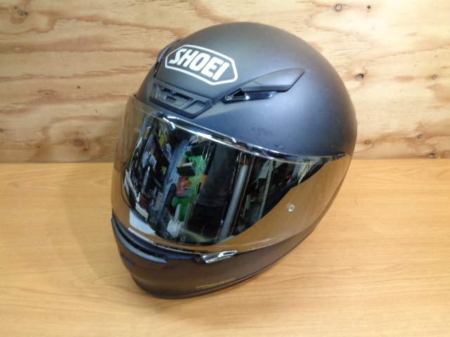 ★格安売切★SHOEI バイク用ヘルメット フルフェイス Z-7 XXLサイズ 製造年2014年 マッドブラック シールド ショーエイ オンロード 日本製_画像1