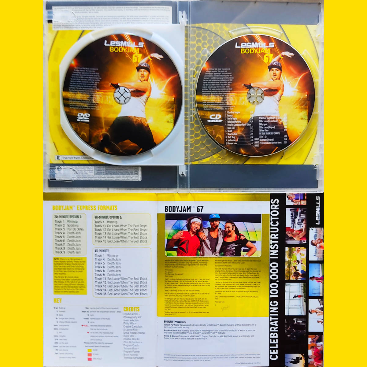 ボディジャム 67 CD DVD LESMILLS BODYJAM レスミルズ_画像2