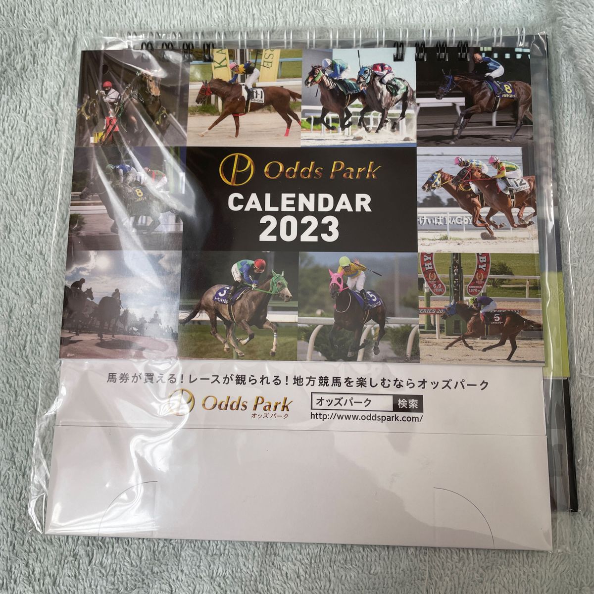 ２０２３年版JRA卓上カレンダー.オッズパーク卓上カレンダー　非売品 卓上カレンダー