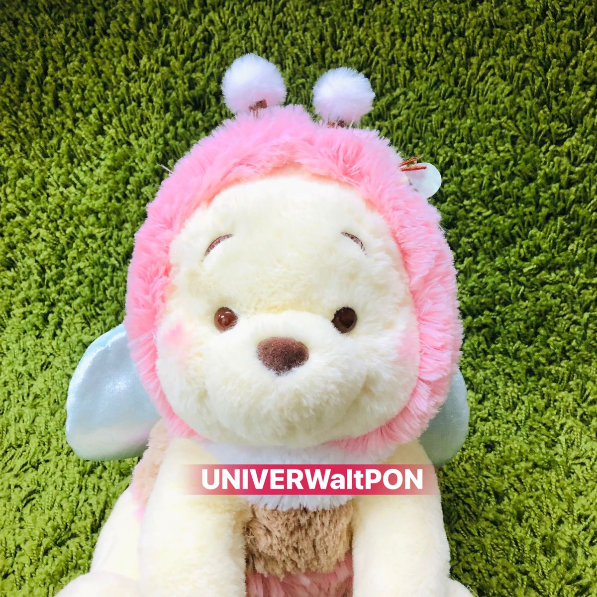 くまのプーさん ぬいぐるみ ミツバチ ハチミツ ピンク くまのプーさん ぬいぐるみ ミツバチ ハチミツ ピンク