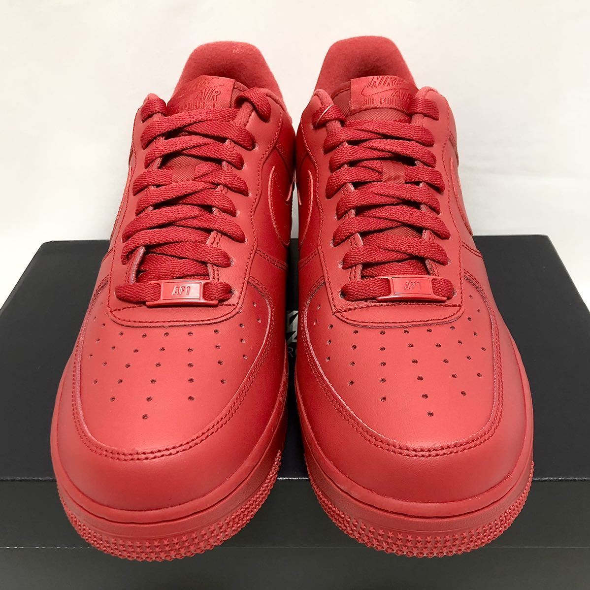 27cm 新品 NIKE エア フォース 1 AIR FORCE ナイキ フォース1 赤 27cm 新品 NIKE エア フォース 1 AIR FORCE ナイキ フォース1 赤