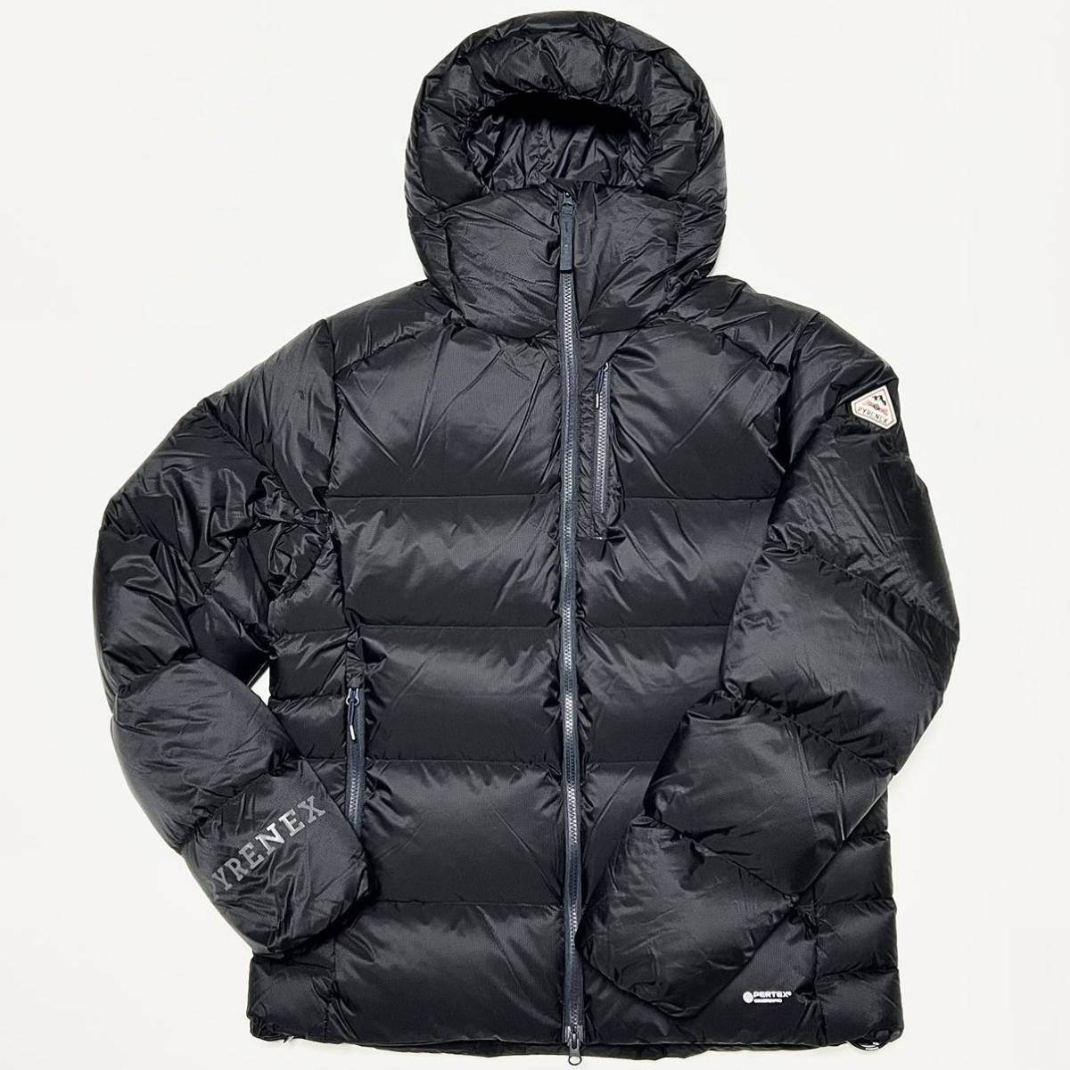L 新品 PYRENEX ピレネックス ダウンジャケット HUDSON 黒 パー L 新品 PYRENEX ピレネックス ダウンジャケット HUDSON 黒 パー