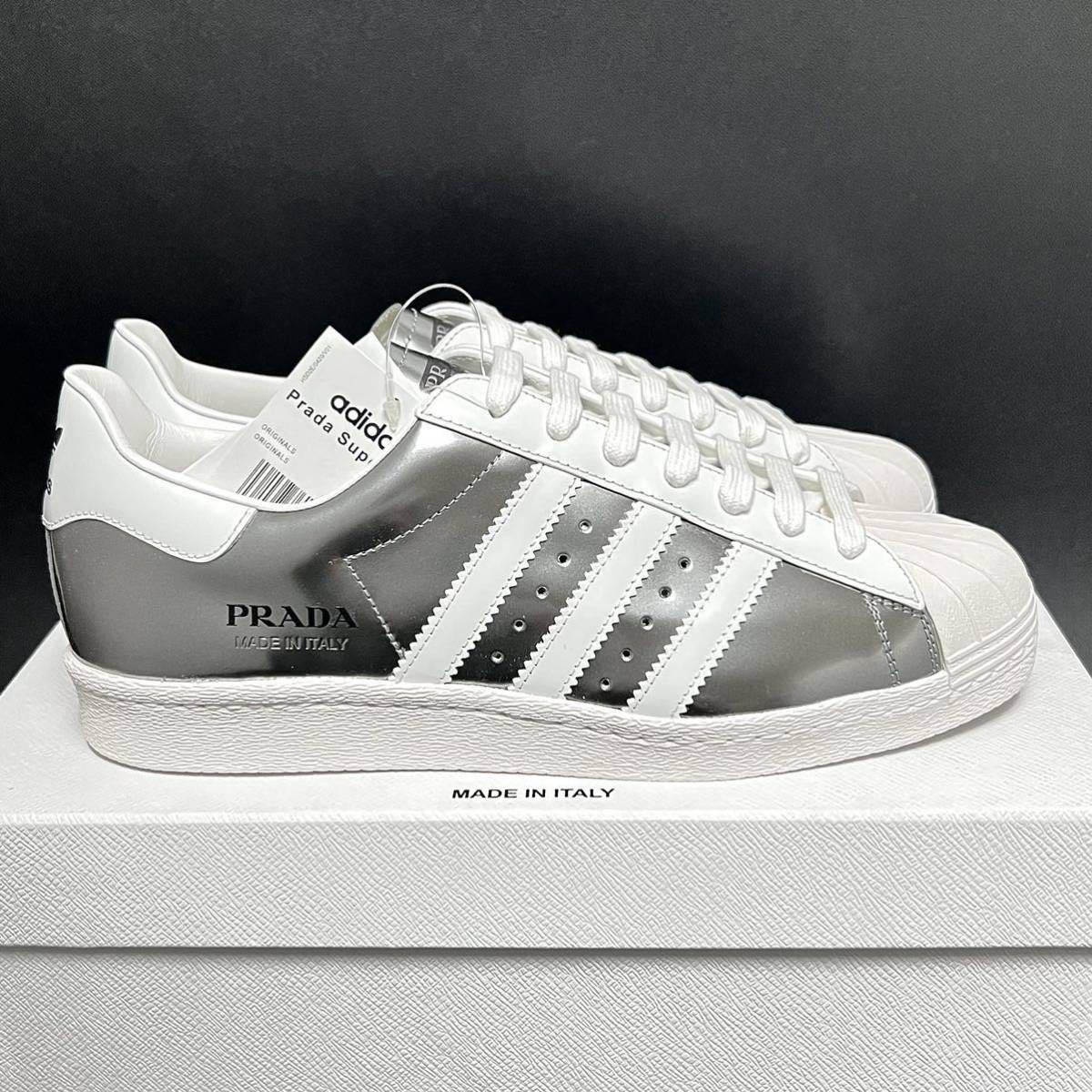 27 5cm 新品 PRADA × adidas スーパースター Prada Superstar 27 5cm 新品 PRADA × adidas スーパースター Prada Superstar