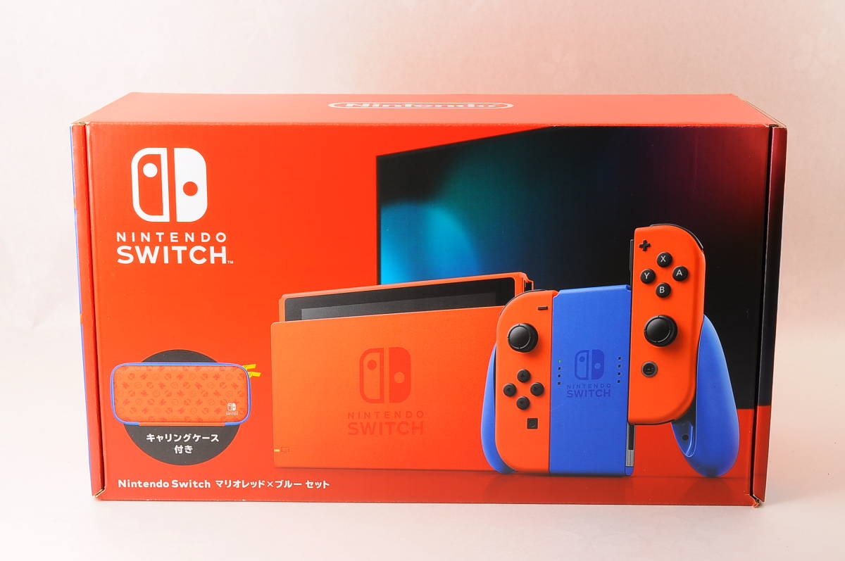 新品未開封 ニンテンドースイッチ Nintendo Switch マリオレッド×ブルーセット @2815