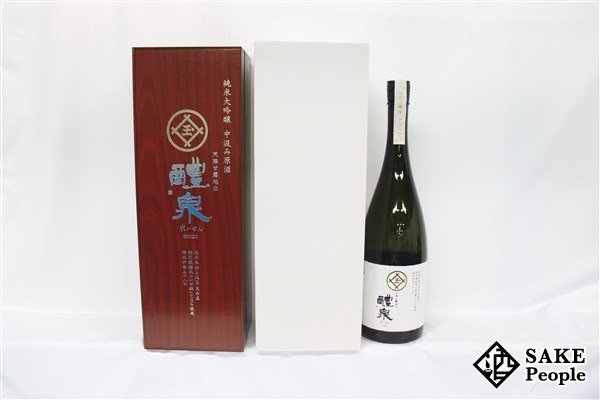 ☆注目! 醴泉 純米大吟醸 玉 1500ml 16度以上17度未満 箱 外箱付き 2023.11 玉泉堂酒造 岐阜県_画像1