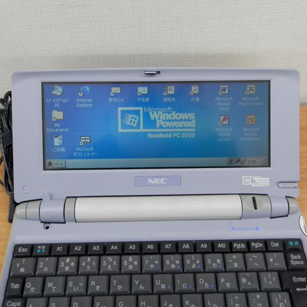 NEC パーソナルコミュニケータ Mobile Gear Ⅱ 32MB MC/R550 札幌 西区 西野_画像6