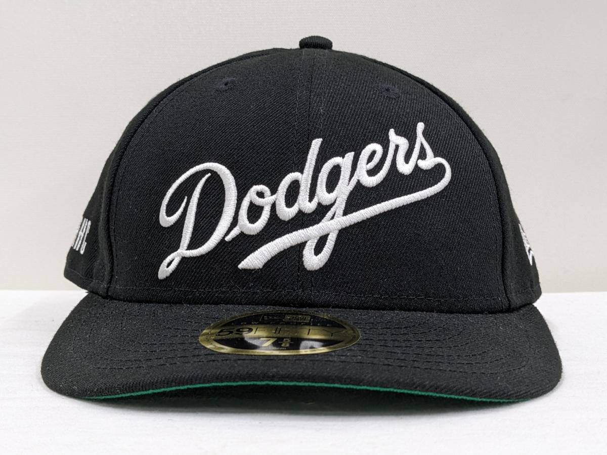 Ron Herman×NEW ERA/ロンハーマン×ニューエラ/RHC/Dodgers 6-panel Cap/ドジャース立体刺繍ロゴキャップ/ブラック_画像2