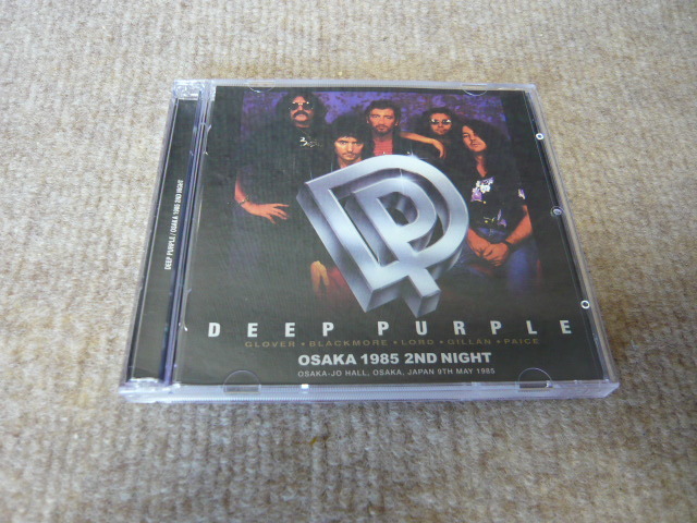 ★コレクション整理 即決 DEEP PURPLE / OSAKA 1985 2ND NIGHT (プレス 2CD) _画像1