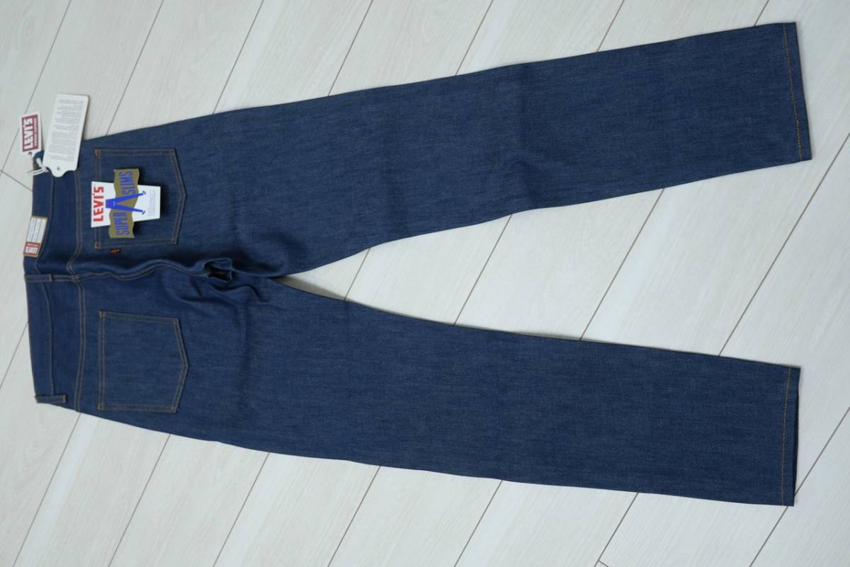 新品リーバイス36060-0002 W30 LVC 1965モデル 606 SUPER SLIM RIGID リジッド BIG-E LEVI'S VINTAGE CLOTHING ブルガリア製_画像7