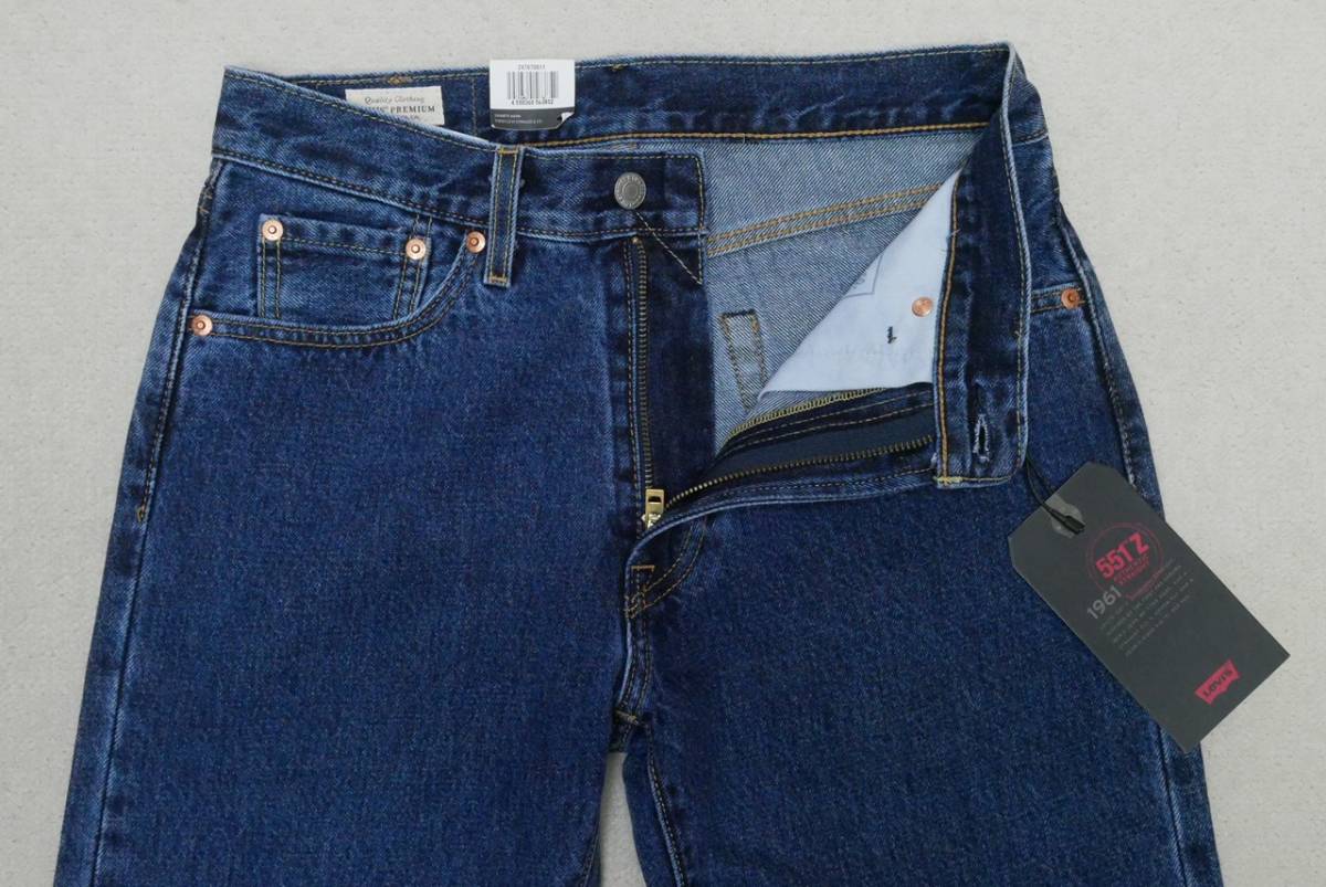 新品リーバイス24767-0011 W28 551Z ルーズストレート インディゴ・ミッドユーズド BIG-E Authentic Straight Jeans_画像3