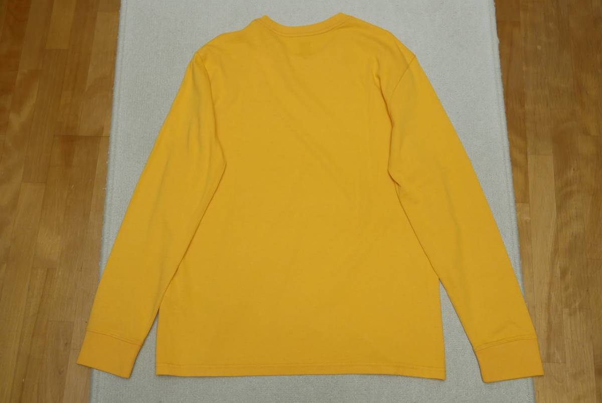 新品リーバイス16139-0051 Lサイズ リラックスフィット ロングスリーブ Tシャツ オレンジ・イエロー 長Ｔ ロンＴ シャツ カットソー ロゴの画像4