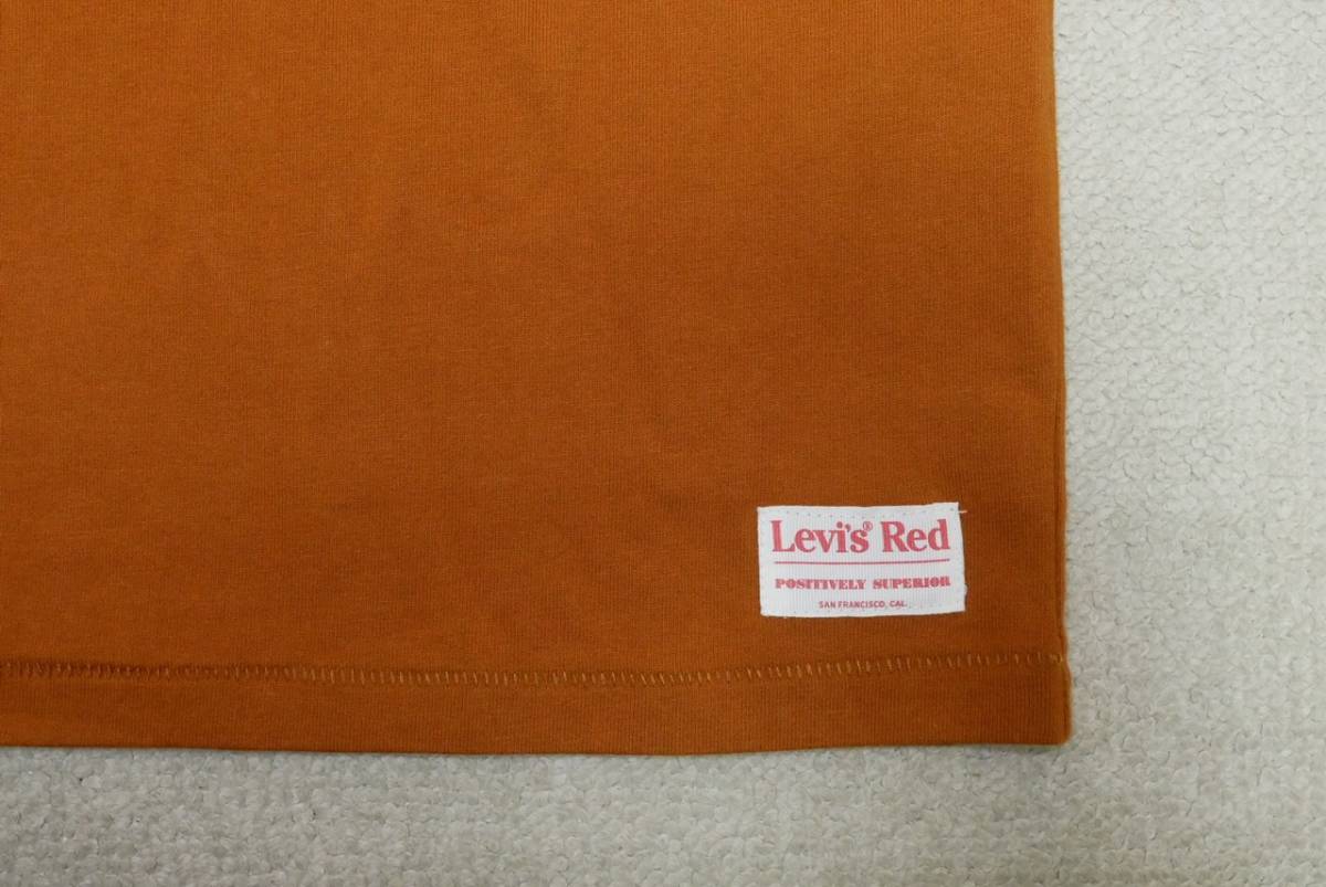 新品リーバイスA0145-0003 Mサイズ Levi's RED LR VINTAGE Tシャツ ブラウン SUGAR ALMOND ショートスリーブ 半袖 Tシャツ クルーネックの画像4