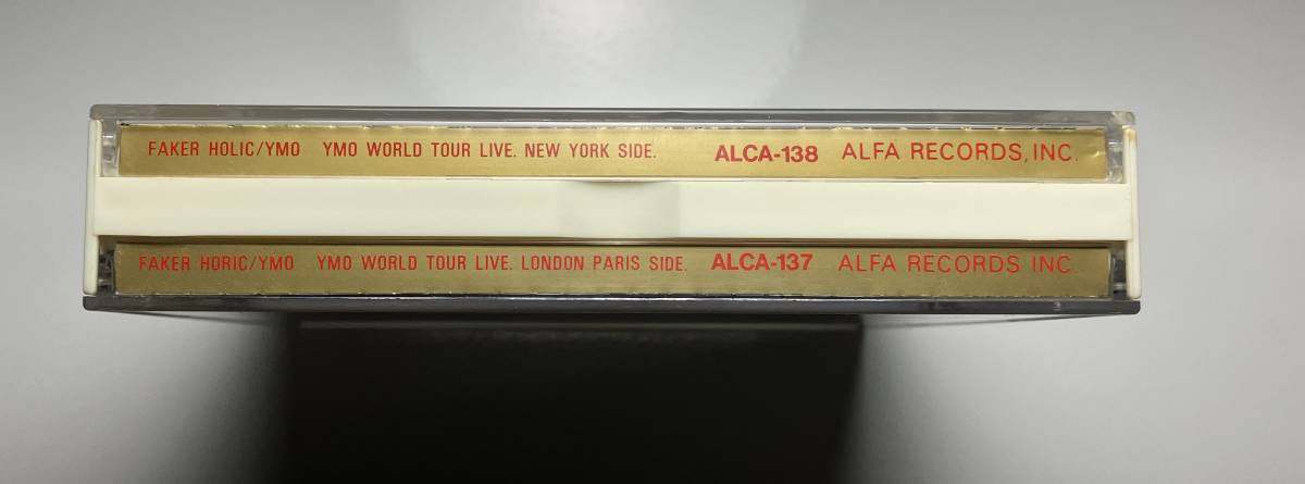 YMO CD2枚組「FAKER HOLIC YMO WORLD TOUR LIVE」 ALCA-137.138 yellow magic orchestra 　中古 _画像8