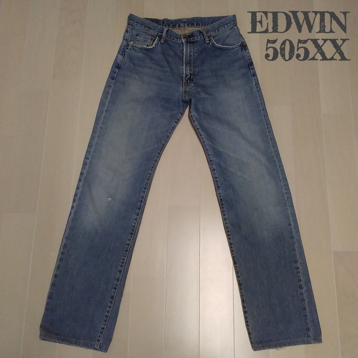 【EDWIN】エドウィン 505XX ストレート デニムパンツ ジーンズ セルビッチ 日本製 W31