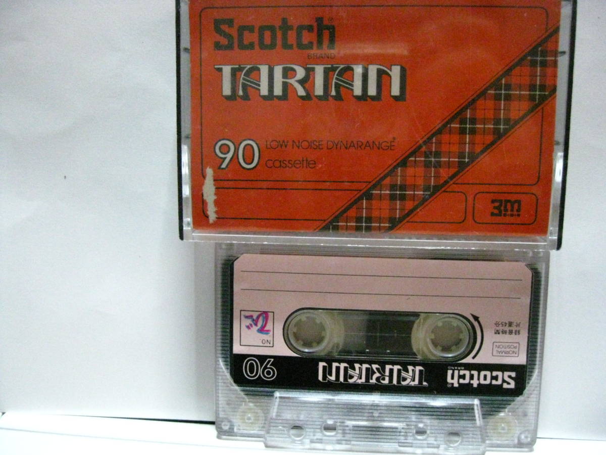 使用済み　中古　カセットテープ　3M　Scotch　TARTAN　Type1　ノーマル　90分　1本　爪あり　No150_画像2