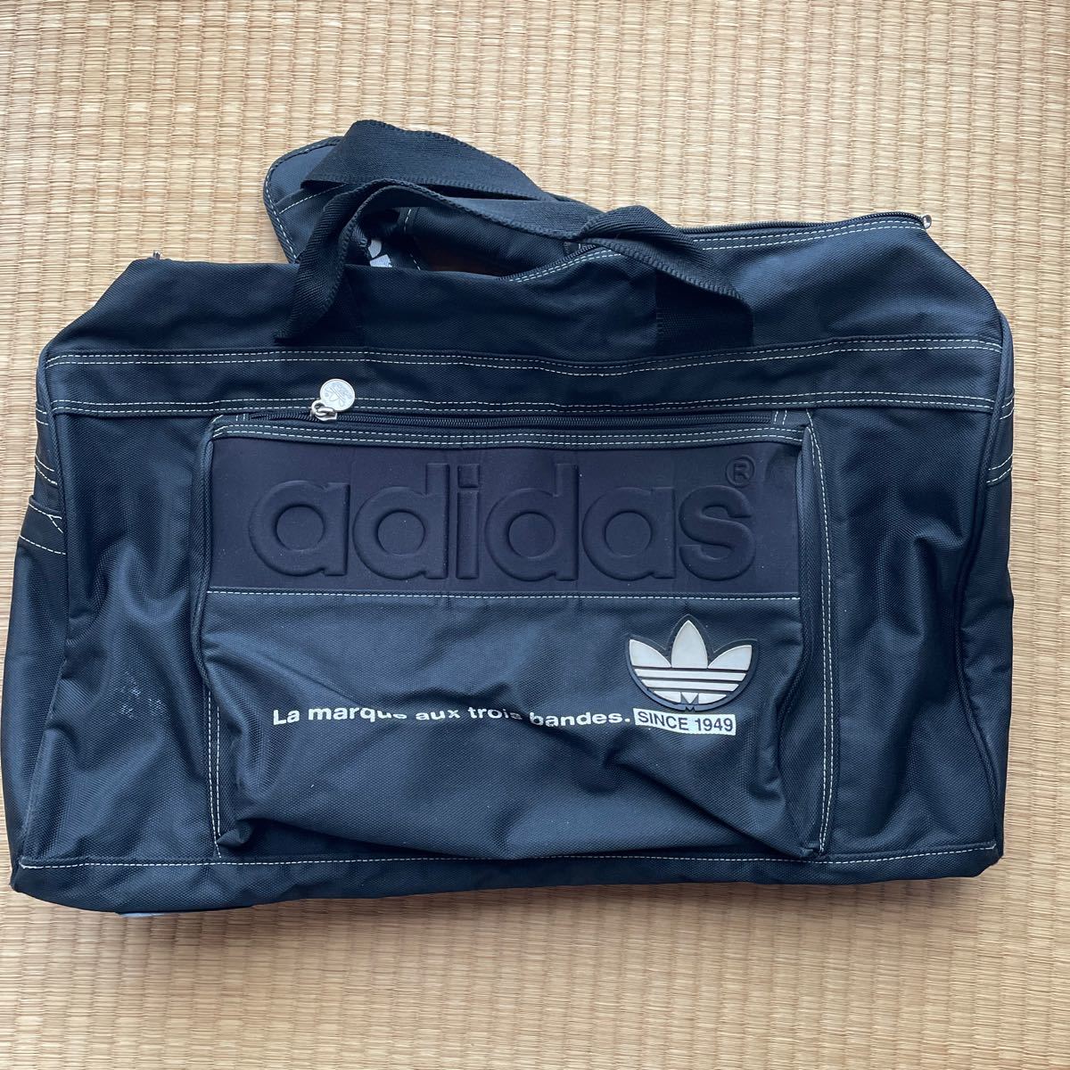 adidas ナイロンバッグ_画像1