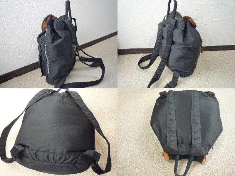 ★超定番人気MODEL!! タンカーリュック★ 吉田カバン PORTER TANKER BACKPACK / BLACKカラー NO.622-79388_画像5