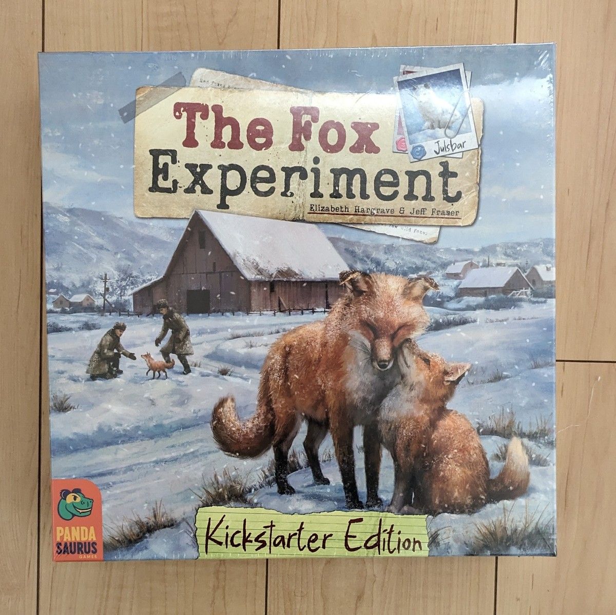 ボードゲーム「The Fox Experiment」Kickstarter版、新品未開封