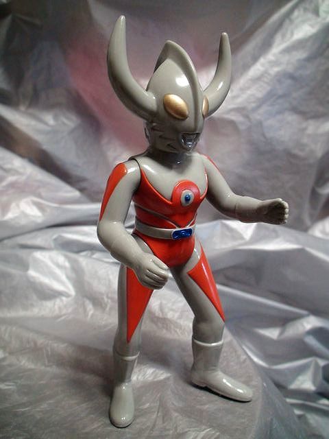  Ultraman Taro ④ дерево 43bruma.k переиздание монстр sofvi кукла Poe z type 1999 год [ осмотр Ultra .. моти есть Daisaku битва! maru сайра -mito мак 