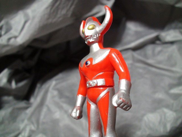  Ultraman Taro ① месяц 43 подлинная вещь Bandai монстр герой Mini sofvi кукла Ultra. .1985 год [ осмотр мак King Zaurus takatok