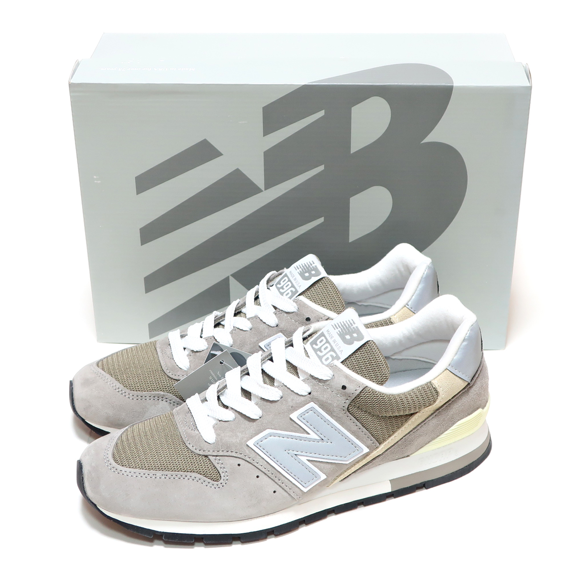 NEW BALANCE U996GR GRAY GREY SUEDE MADE IN USA US11 29cm ( ニューバランス 996 グレー スエード アメリカ製 )_画像1