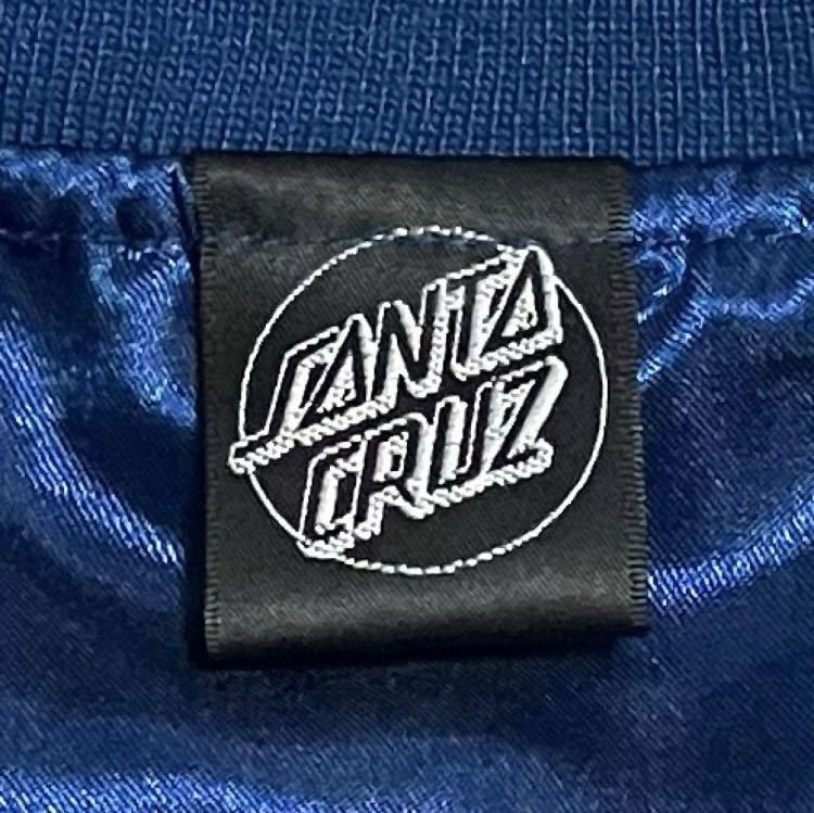 【人気】SANTA CRUZ　サンタクルーズ　スカジャン　スクリーミングハンド　刺繍　袖デザイン　ユニセックス　バイカラー　個性的　50263107