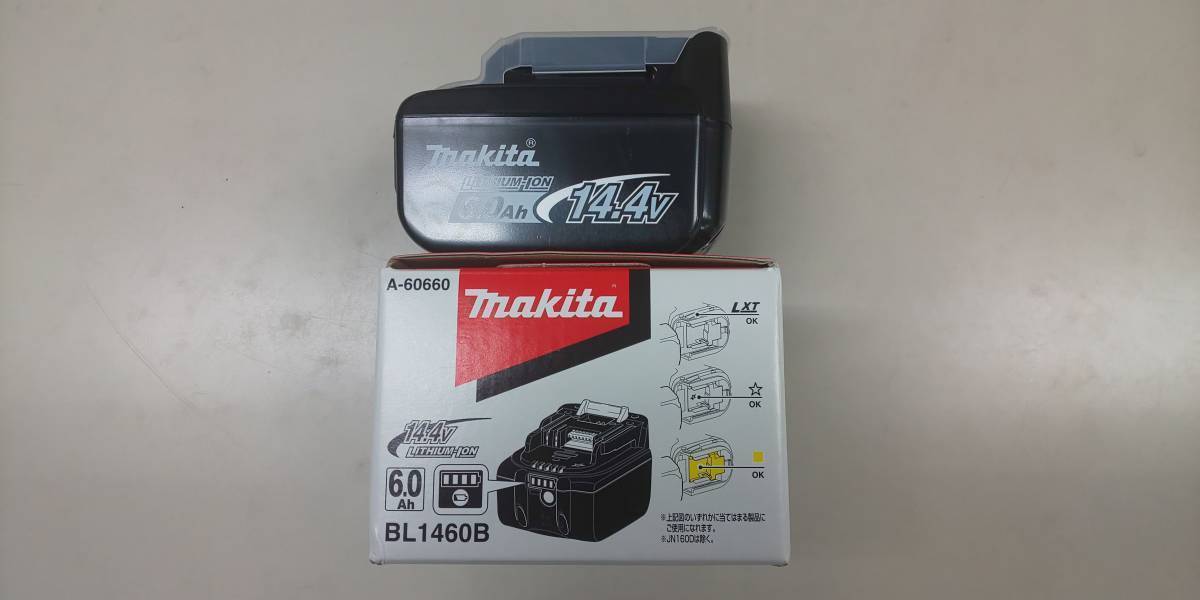 マキタ リチウムイオンバッテリ 14.4v BL1460B 8個セット 新品_画像1