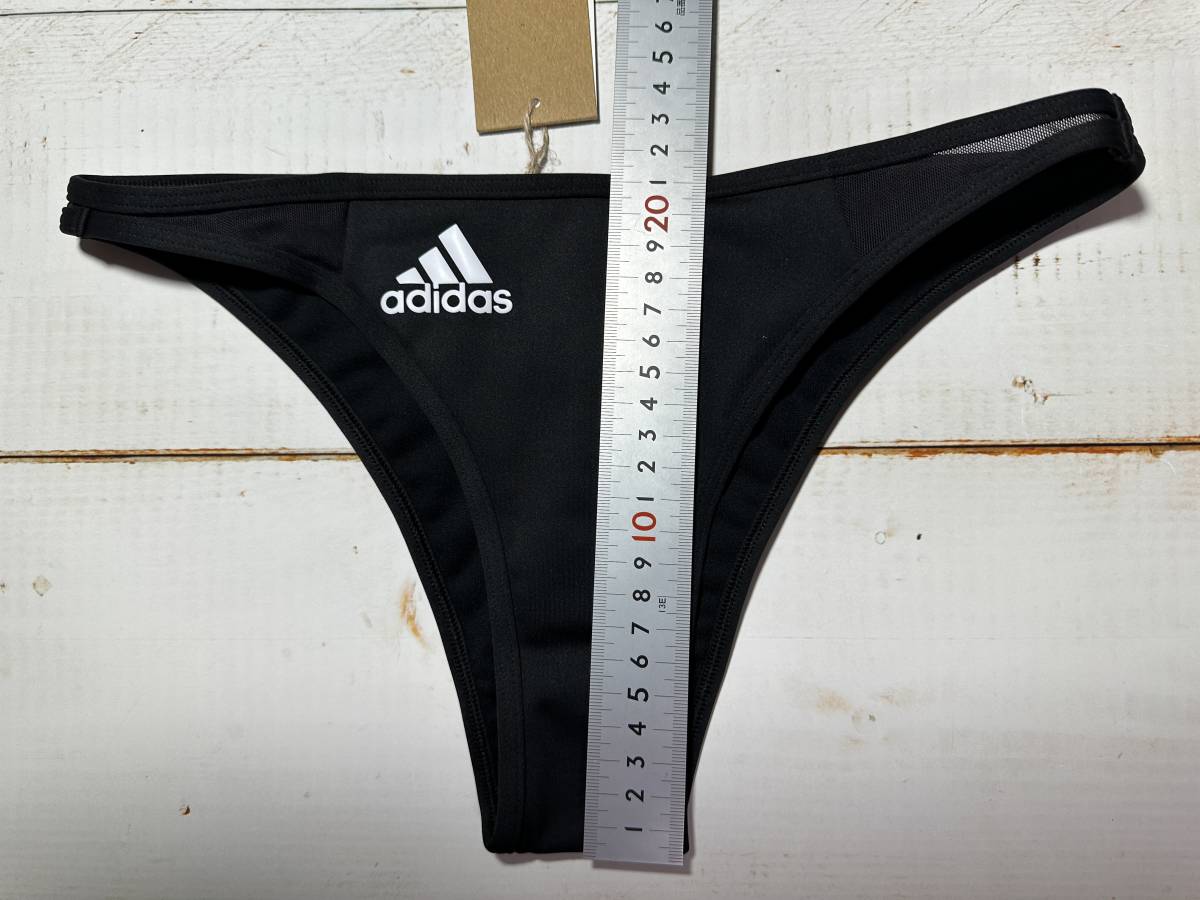 【即決】adidas アディダス 女性用 ビーチバレー ビキニ ショーツ 水着 ブルマ スポーティー Black 海外Sの画像6