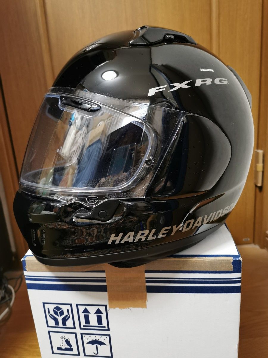 Arai XD HARLEY-DAVIDSON コラボモデル L59cm 2020年11月製造 ピンロックシート付き ブラック