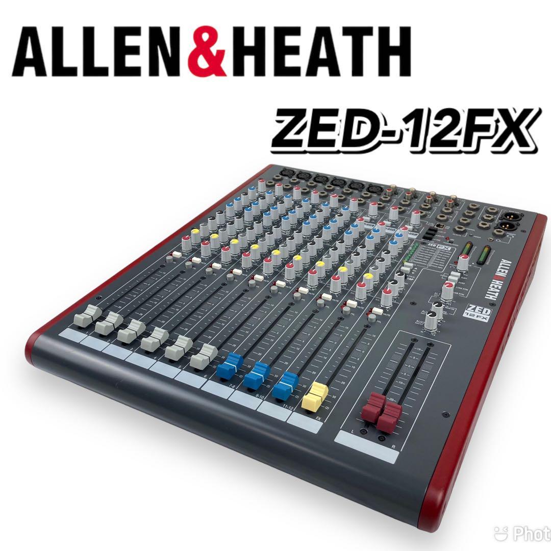 【希少/動作品/定価10万円】ALLEN&HEATH ZED-12FX 多機能ミキサー 音響　オーディオ　イギリス　アレン＆ヒース_画像1