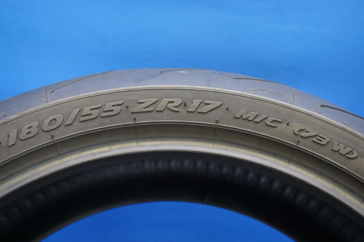 ディアブロROSSO III●180/55ZR17●手渡し可！●GSX-R750 YZF-R6 CBR600RR ZX-6R GSX-R600 GSR400●(bC254_画像3