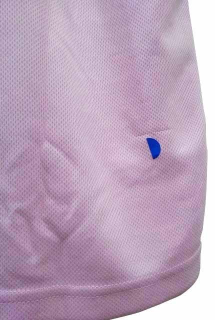 CH1062* new goods clothes nursing nursing nurse color scheme pocket polo-shirt man and woman use size M pink postage 350 jpy 
