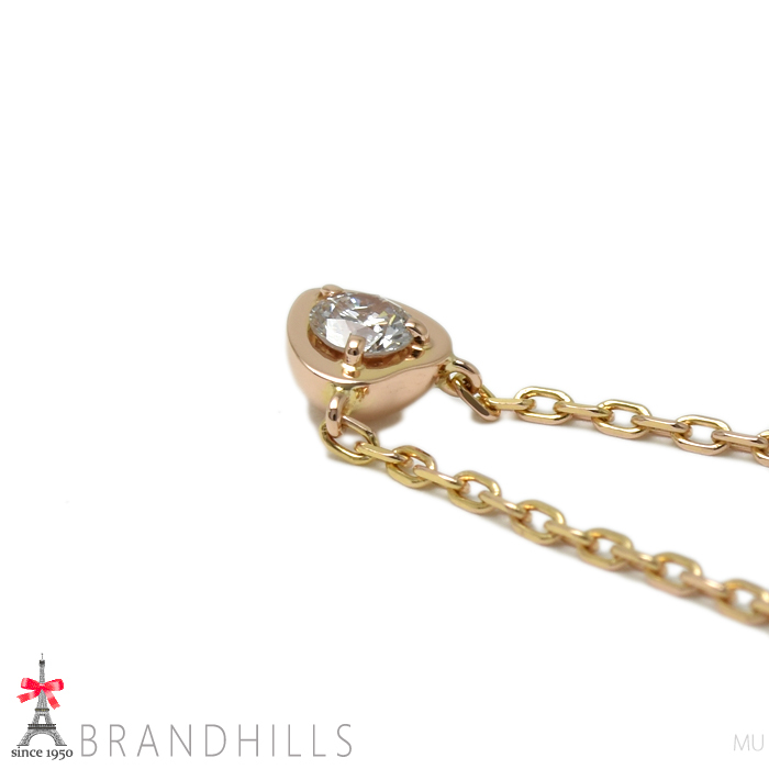  Cartier diamond necklace tia man reje Heart K18 gold PG pink gold B7059400 Cartier ultimate beautiful goods 