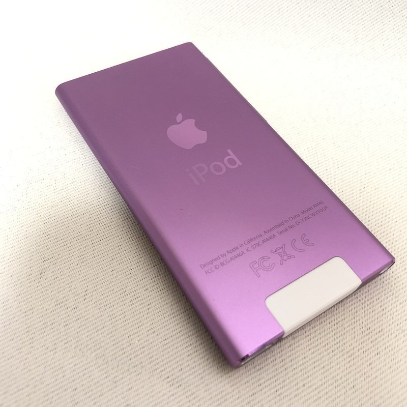 IPOD アップル アイポッド ナノ A1446 第7世代 ピンクパープル 16GB 未 初期品 IW312AD01IPD//_画像5