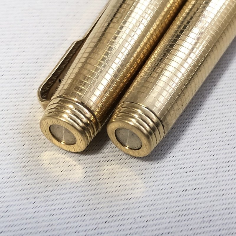 高級万年筆 洗浄 グリスアップ PARKER パーカー XF 14K GF カートリッジ コンバータ? 14K(585) 金ペン バレル ゴールド IW312BP01PRK//_画像7