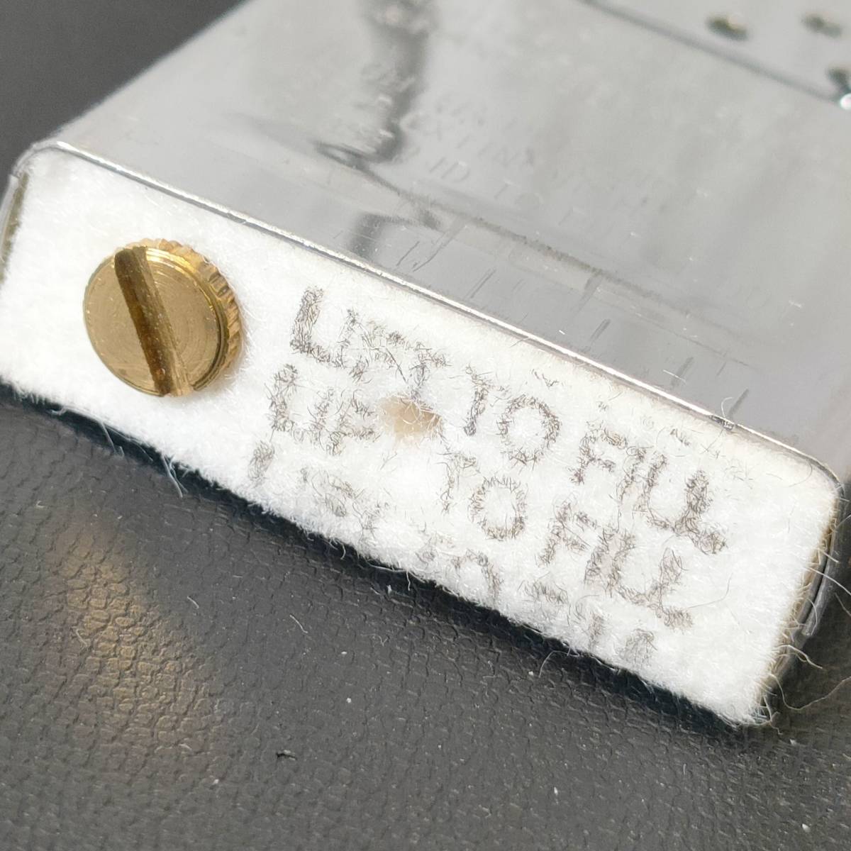 ジッポー ライター ZIPPO オイルライター フェザー 羽 ゴローズ風 中古品 火花OK 喫煙具 【15224_画像10