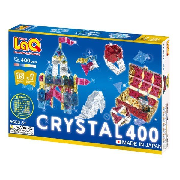 即有 新品未開封 LaQ ラキュー クリスタル 400 クリアパーツ CRYSTAL 多種出品中 同梱可 宅急便 送料950円～_商品見本