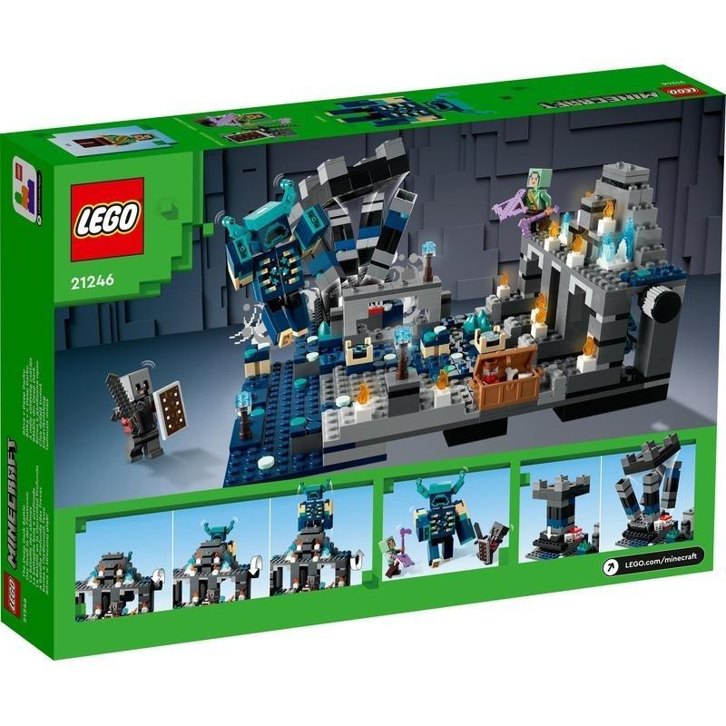 新品未開封 レゴ 21246 マインクラフト ディープダークの戦い LEGO MINECRAFT The Deep Dark Battle エルフ ドワーフ 同梱可 送料1100円～_商品見本