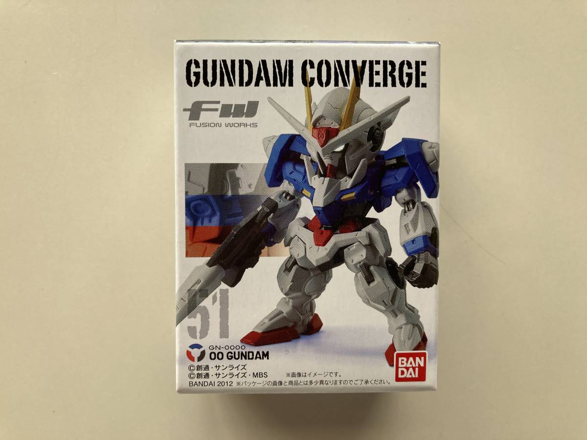 FW GUNDAM CONVERGE ガンダム コンバージ 51 ダブルオーガンダム 52 オーライザー 未開封_画像2