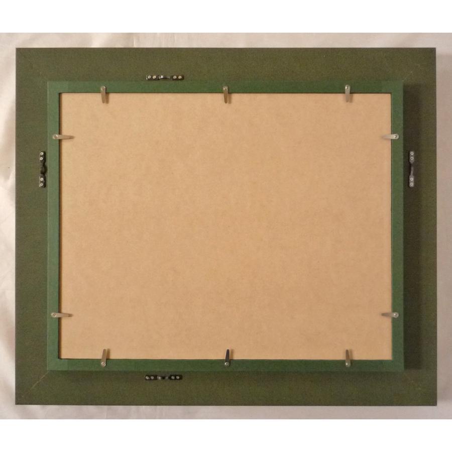 額縁　油彩 油絵用額縁　油彩額と泥足とケース（仮縁仕上げ）　MJ108N ゴールド　サイズP30号_画像4